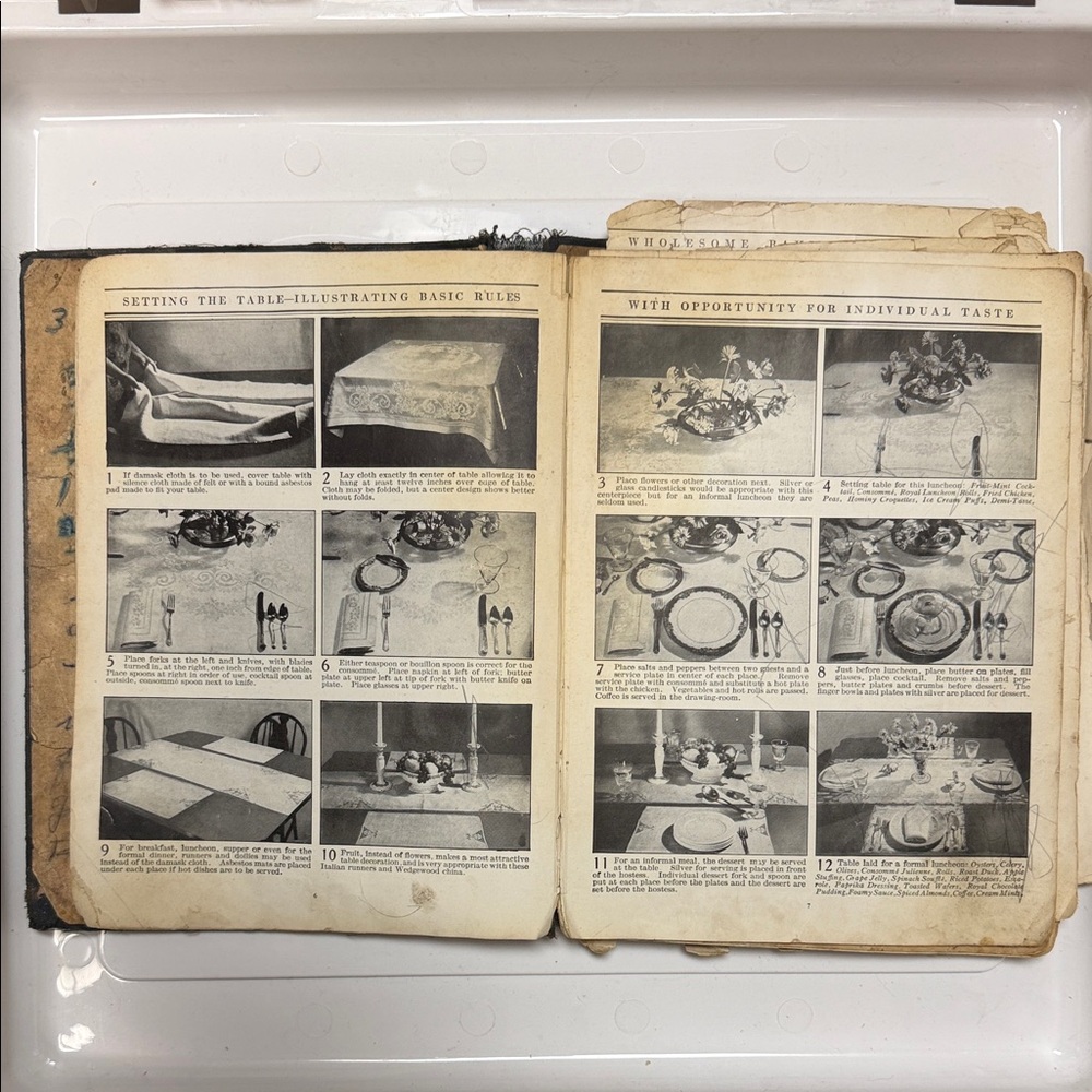 Vintage Recipe Book for Home Kitchen - Picture 5 of 10